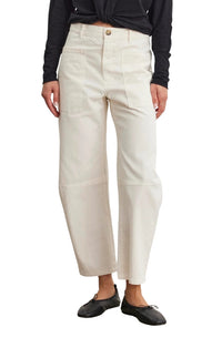 Brylie Utility Pant in Sugar