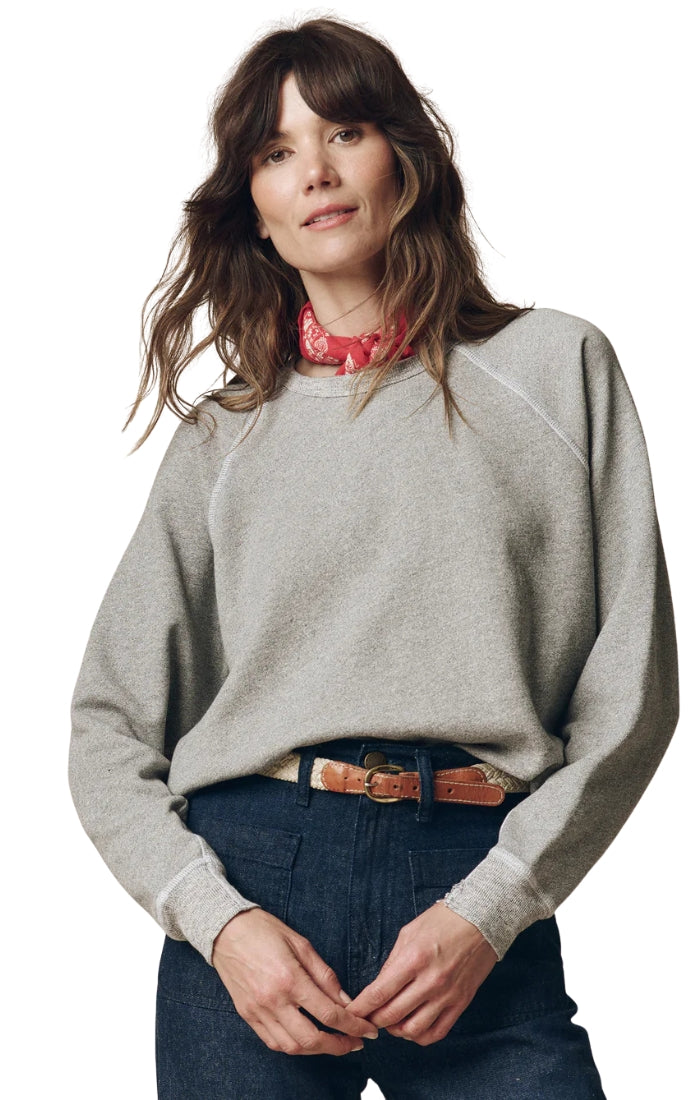 The College Sweatshirt in Varsity Grey