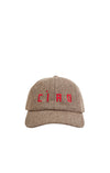 Wool Baseball Hat w/ Red Ciao