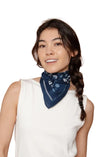 Cotton Bandana in Navy
