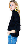 Edie Top in Black Ponte