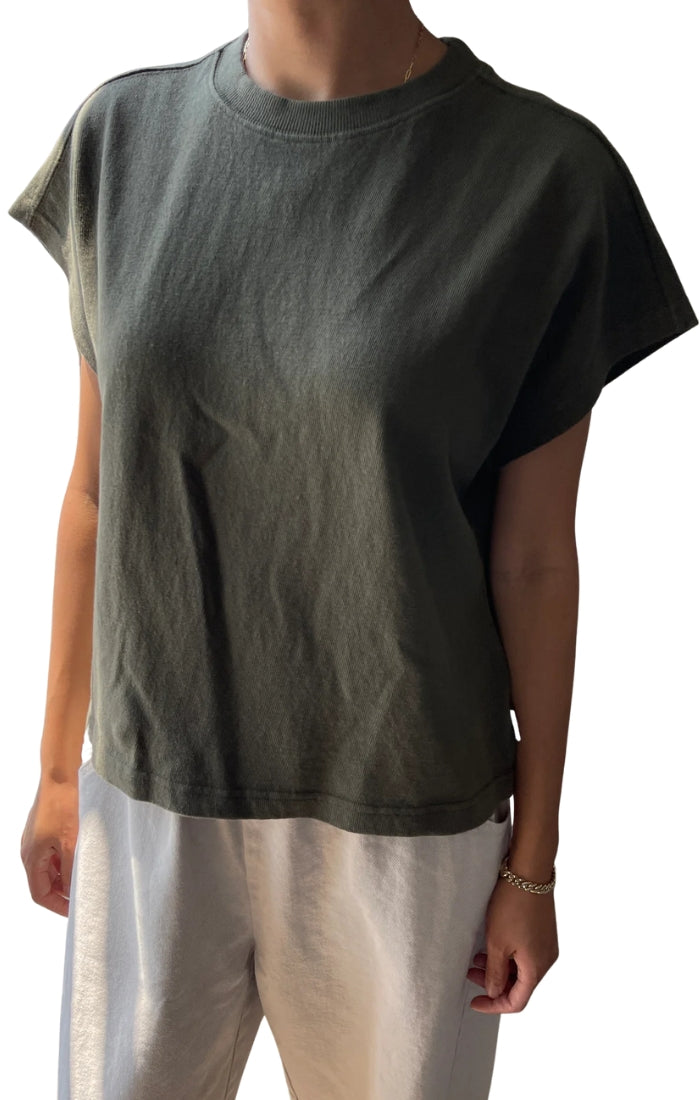 Jeanne Tee in Olive