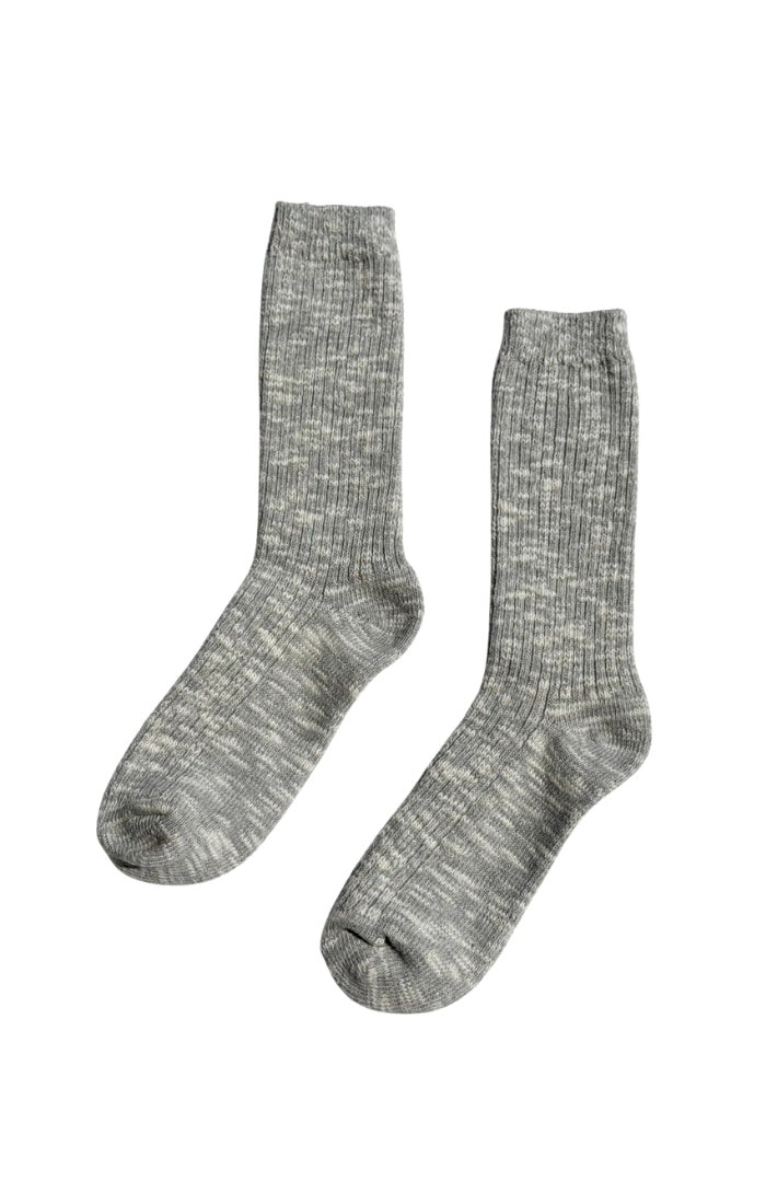Cottage Socks in Grey