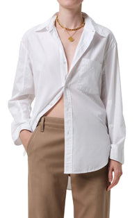 Kayla Shirt in Optic White