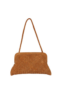 Le Sac in Brown Suede