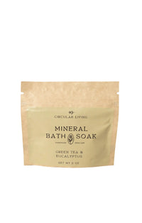 Mineral Bath Soak Sachet Green Tea & Eucalyptus
