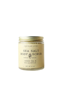 Sea Salt Body Scrub Eucalyptus & Green Tea
