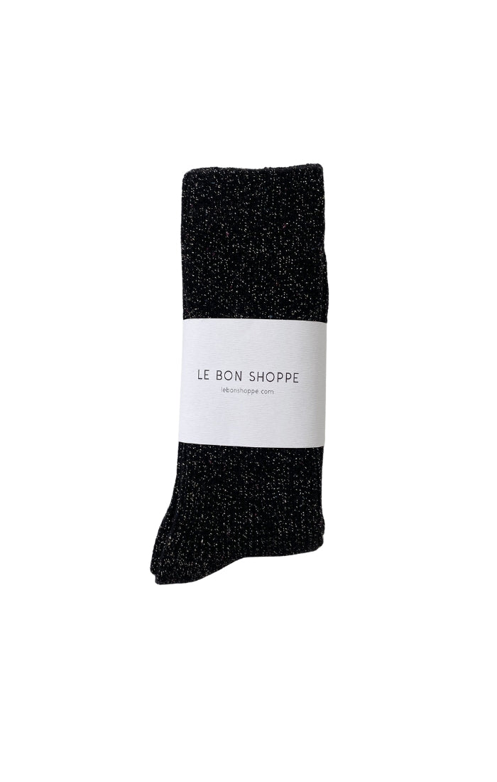 Winter Sparkle Socks in Starry Night