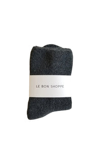 Cloud Socks in Charcoal