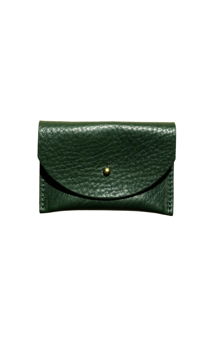 Kelp Leather Cardholder