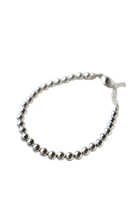 Beaded Bracelet in Silver