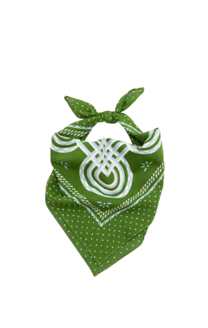 Cotton Bandana in Olive