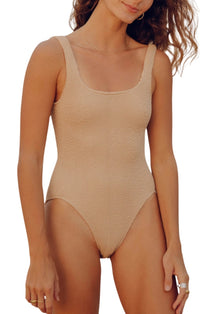 Ripple One Piece in Milkweed