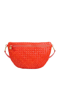 Grande Fanny in Bright Poppy Diagonal Woven