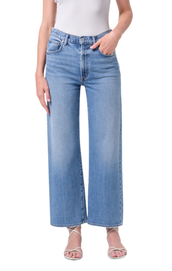 Harper Crop Jean in Kindle