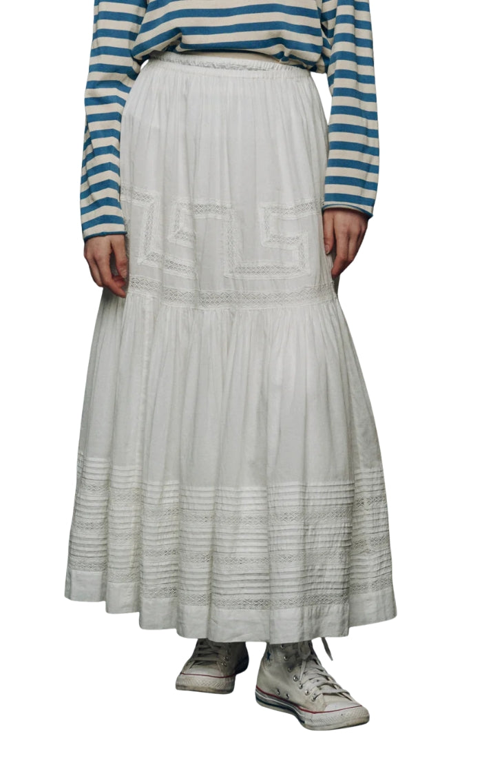 The Victorian Skirt in White