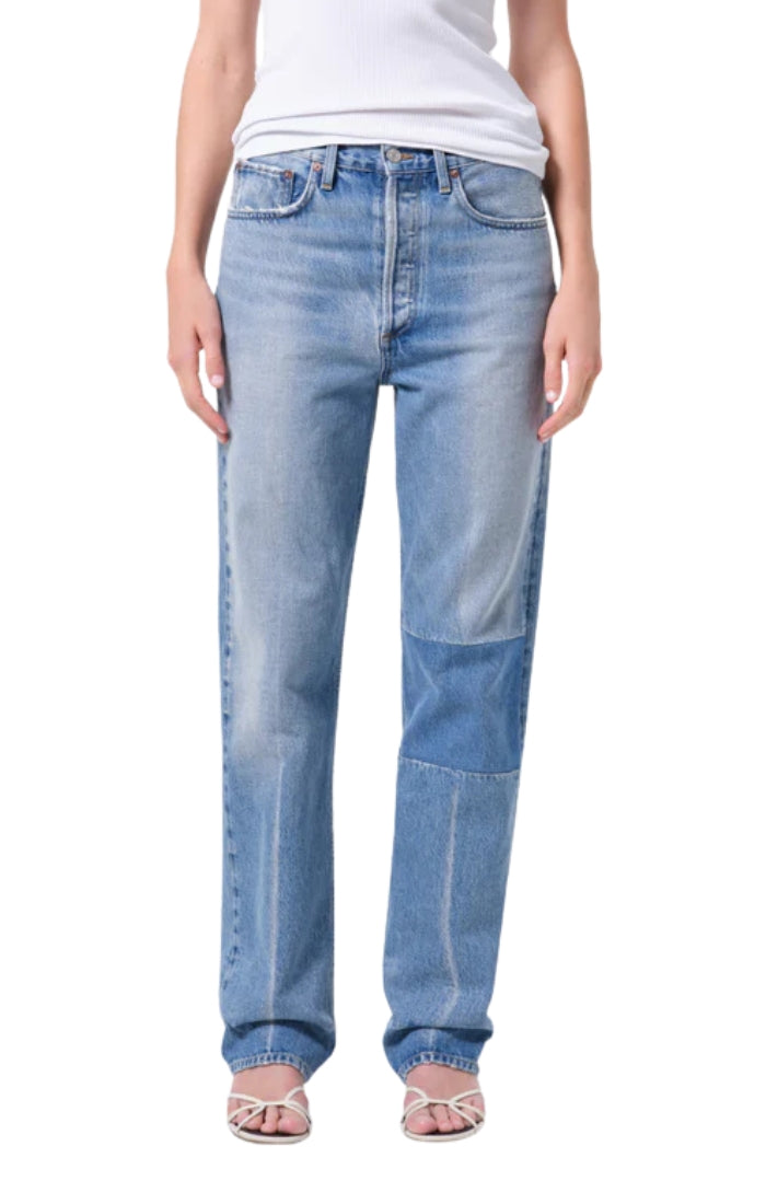 90's Mid Rise Straight in Session