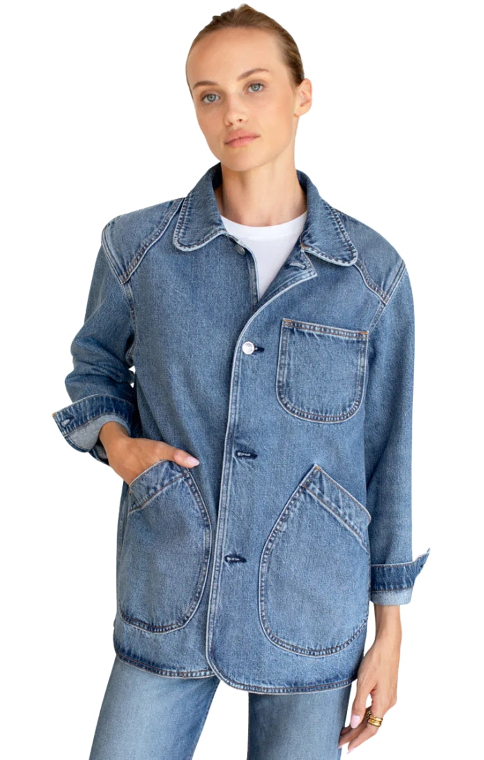 The Cabin Jacket in Classic Stonewash