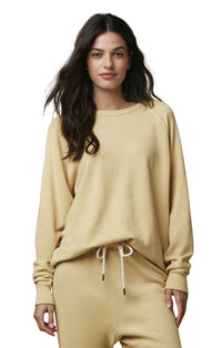 The College Sweatshirt in Butter Yellow