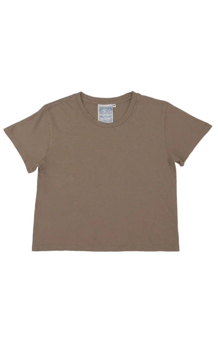Cropped Ojai Tee in Coyote
