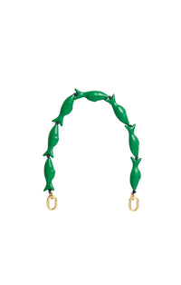 Shortie Strap in Emerald Sardine