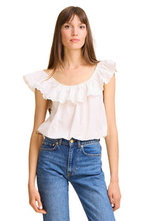 Stella Top in Ivory