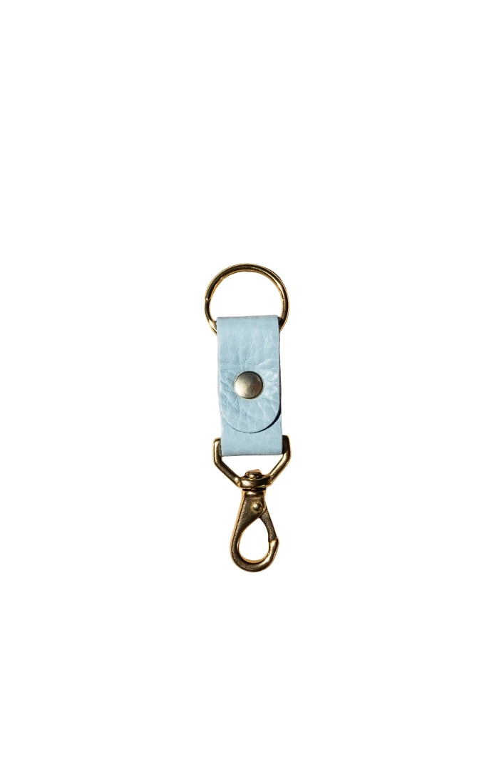 Robin Leather Keychain