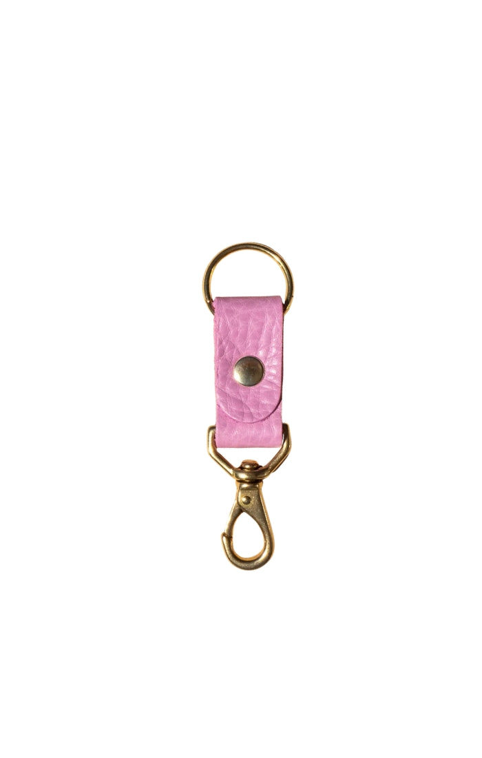 Sorbet Leather Keychain