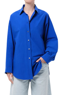 Sona Shirt in Cobalt