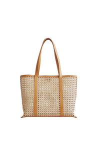 Margot Bag in Medium Caramel Rattan