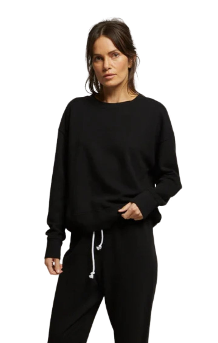 Tyler Sweatshirt in True Black