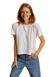 Harley Boxy Tee in White