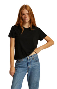 Harley Boxy Tee in True Black