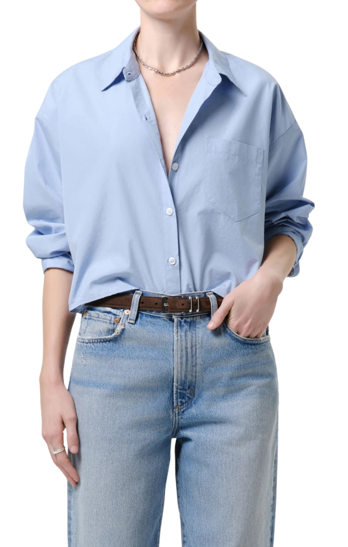 Petit Ami Shirt in French Blue