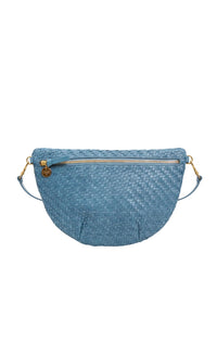 Grande Fanny in Desert Blue Woven Zig Zag