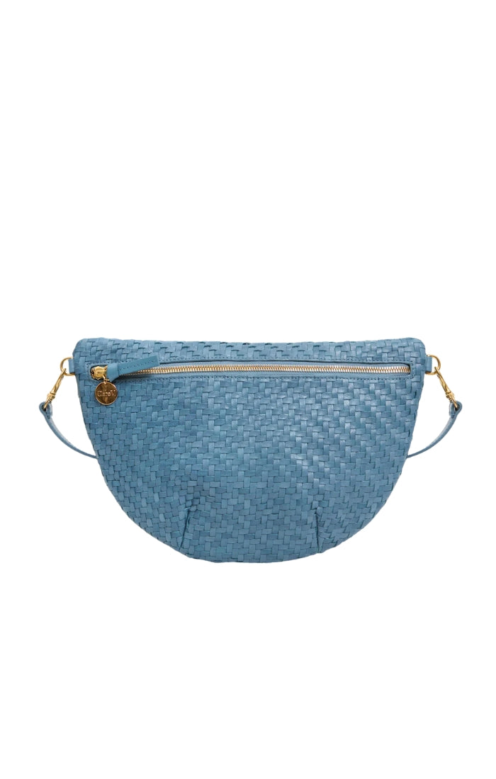 Grande Fanny in Desert Blue Woven Zig Zag