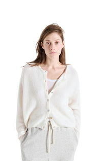 The Vitow Cardigan in White