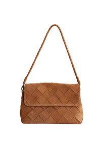 Madeleine Bag in Copper Suede