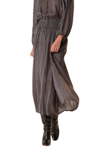 Bella Skirt in Martini Caviar