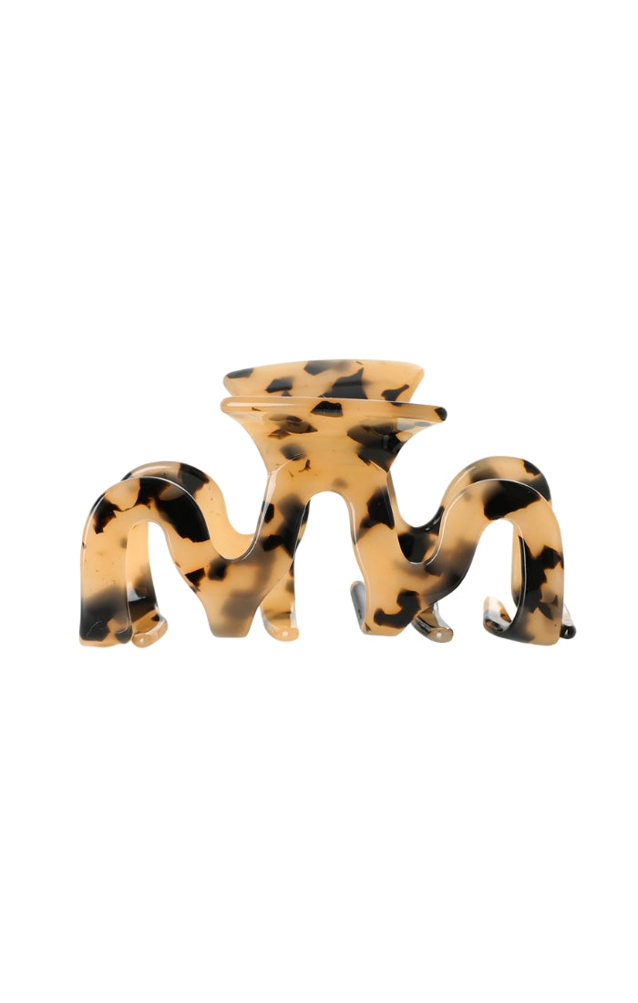 Esme Hair Claw in Blonde Tortoise