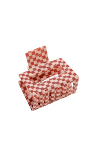Checkered Assorted Hair Claw