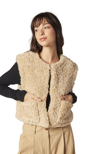 Reversible Fur Mela Vest
