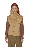 Wool Scarf Vest