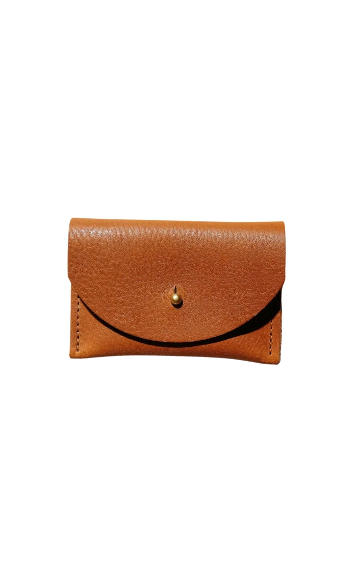 Cognac Leather Cardholder