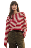 The Sailor Sweater in Maple Stripe