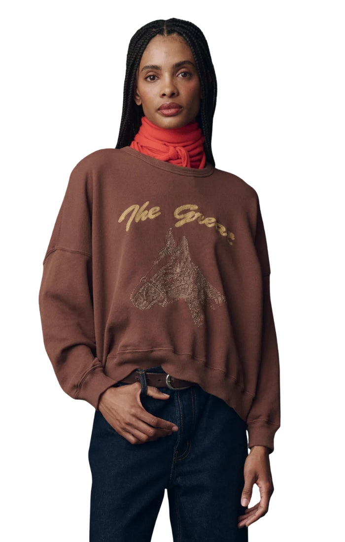 The Teammate Sweatshirt in Umber