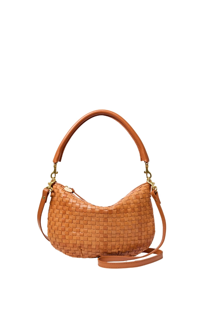 Petit Moyen in Naturel Woven Checker