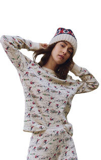 The Classic Crew Thermal in Slopeside