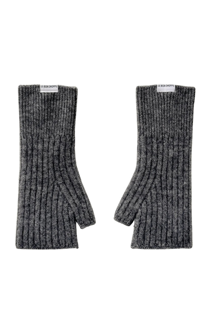 Cashmere Wrist Warmer in Charcoal