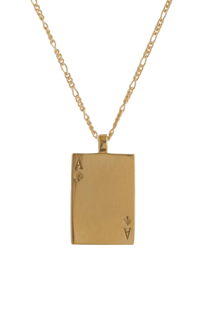 Ace of Spades Necklace